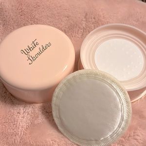 White Shoulders Bath Powder